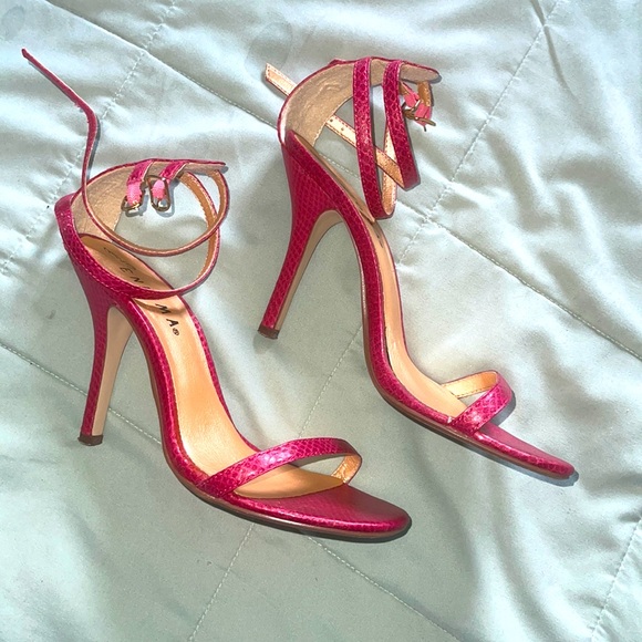 Shoes - Gorgeous Double Ankle Strapped Heels